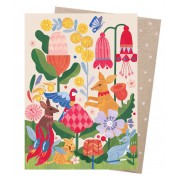 Greeting Card - In The Garden